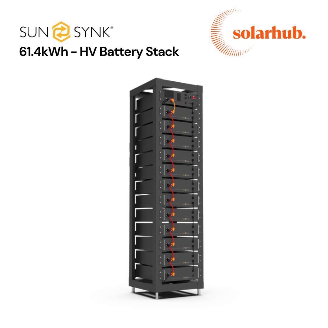 Sunsynk 61.4kWh High Voltage Battery Kit (SUNSYNK-61.4)