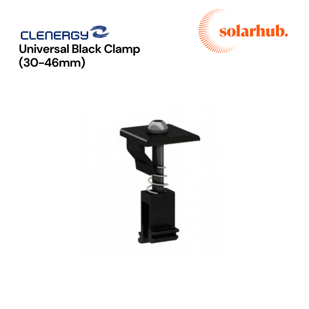 Clenergy Black Universal Clamp (30-46mm)