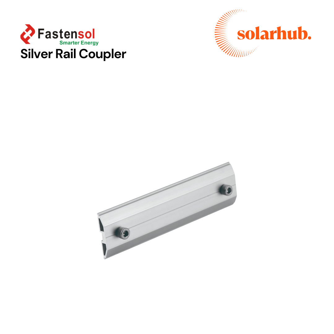 Fastensol Silver Rail Couplers/Connectors